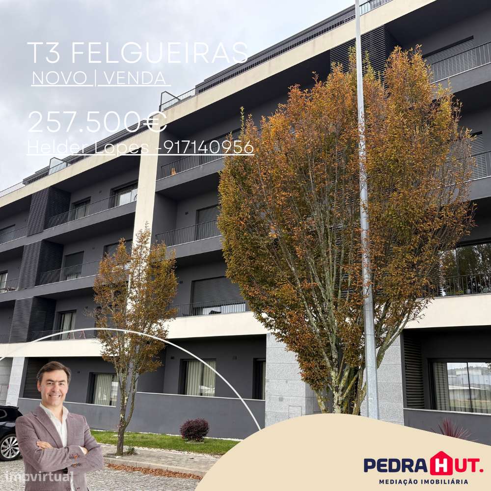 T3 FELGUEIRAS ( Pombeiro de ribazela )Pronto habitar breve - Grande imagem: 1/9