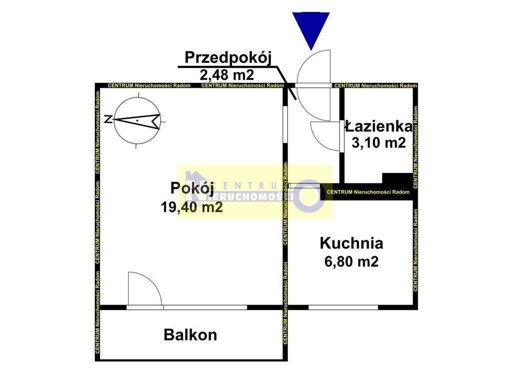 Gołębiów, M2 31,78 m2, ul. Skorupki-11