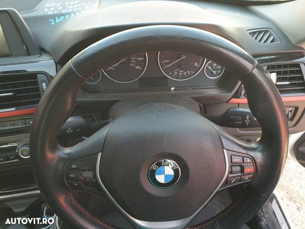 Volan Piele 3 Spite cu Comenzi fara Airbag BMW Seria 3 F30 2010 - 2018 Cod J36669 4156117 [C2303] - 2