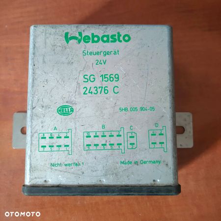 Sterownik Webasto SG156924376 - 1