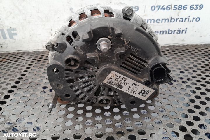 Alternator 1.6 TDI 03L903023L Volkswagen VW Golf 7  [din 2012 pana  2 - 1