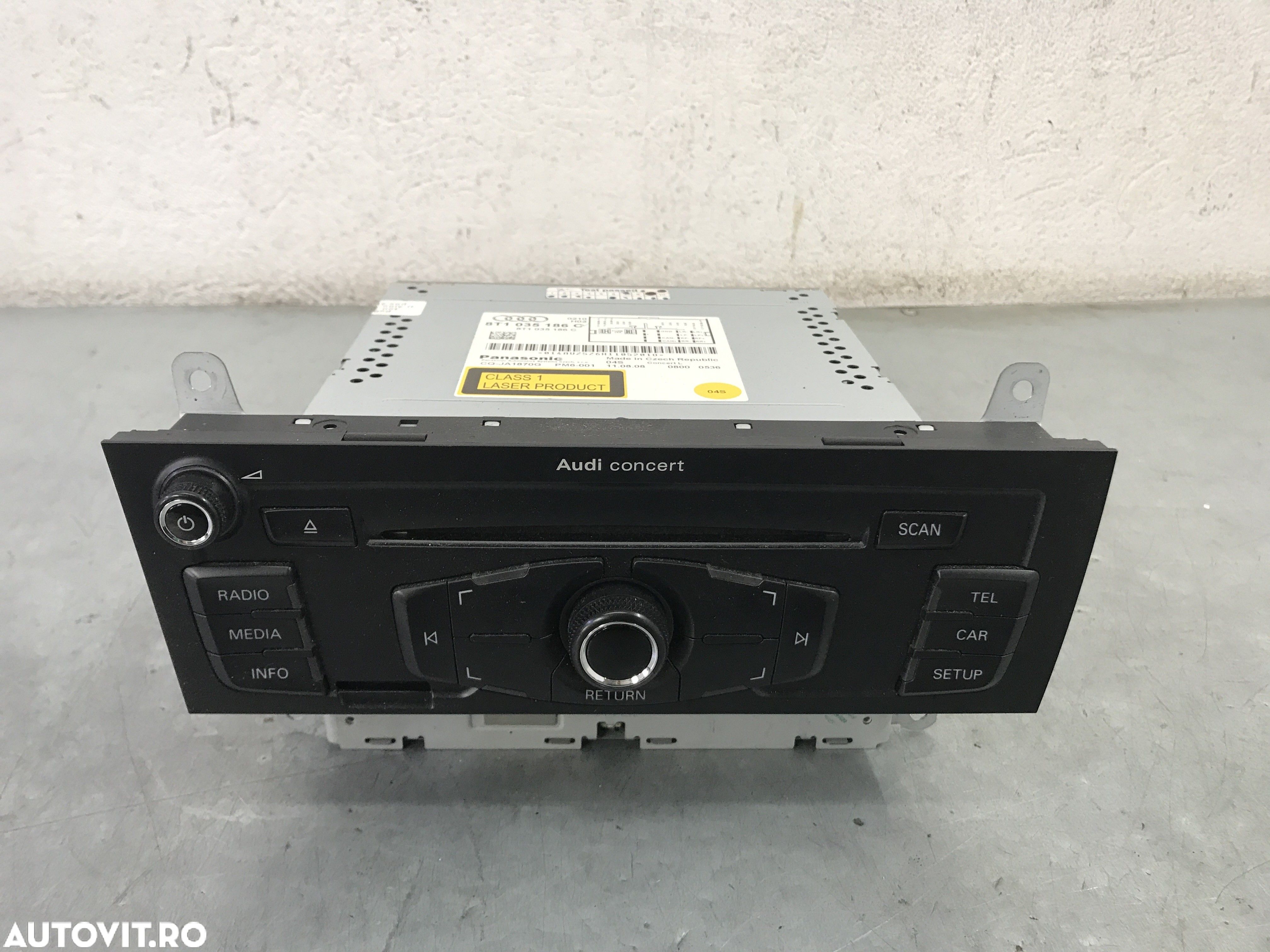 Radio CD concert Audi A4 Avant 2.0 TDI  Multitronic LAT MMV LLA KSR 143cp - 1