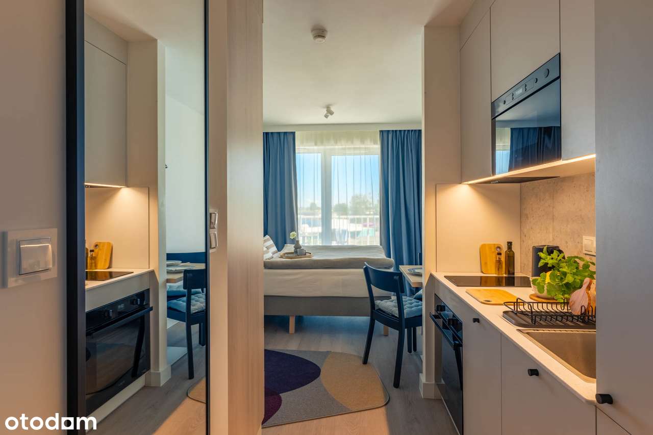 Duża kawalerka typu Standard w pełni wyposażona + media w cenie - Pełny obrazek: 3/15