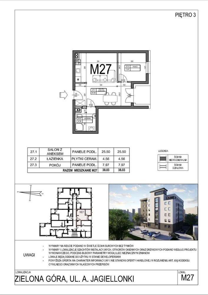 Nova Jagiellonki | mieszkanie 2-pok. | 4_6 - Pełny obrazek: 2/3