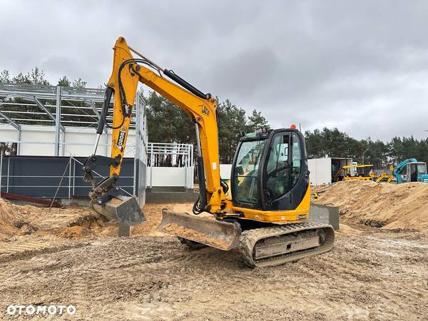 JCB 8080 koparka gąsienicowa 8 ton nowe gąsienice 8085 85z - 2