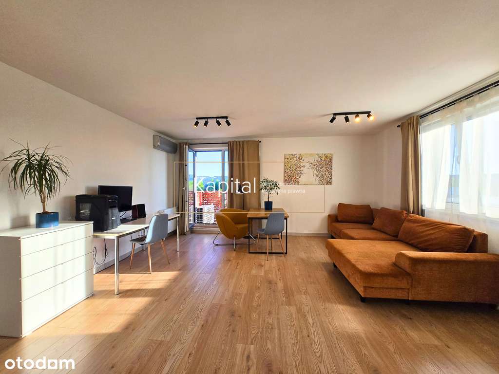 3 pokoje 69,07m² balkon klimatyzacja Huby - Widok 5