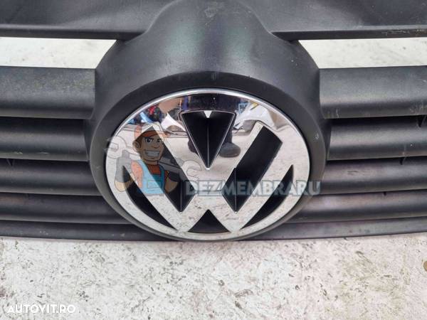 Grila bara fata Volkswagen Transporter 5 (7HB, 7HJ) [Fabr 2004-2013] 7H0807101 - 2