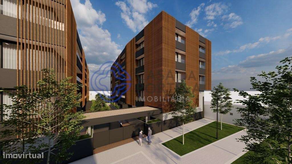Fração QQ- T2 Novo, Edifício Twins22 em Espinho - Grande imagem: 2/33