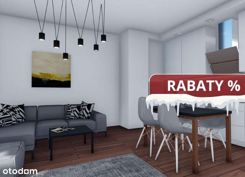 Mieszkanie nr. 6 | 61,50 m² | 1 Piętro | BONA II | NOWA CENA!-0