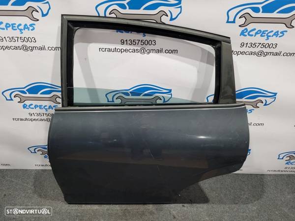 PORTA TRASEIRA TRÁS ESQUERDA SEAT LEON 1P FECHO ELEVADOR MOTOR PUXADOR VIDRO - 3