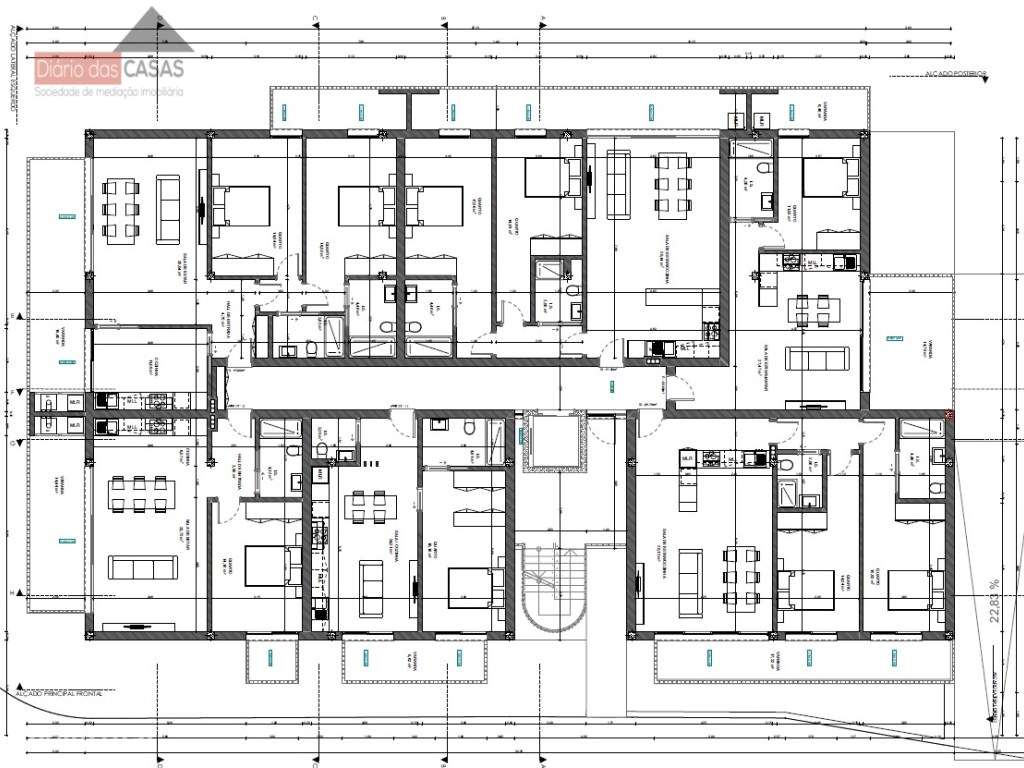 Apartamento T2 novo em Lordemão - Coimbra - Grande imagem: 4/11