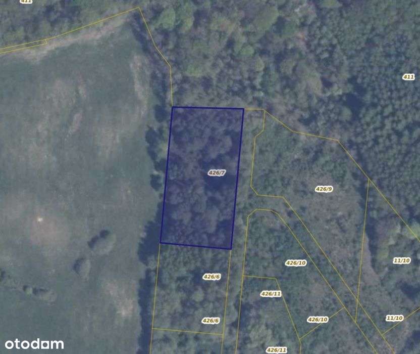 Działka 426/7 w Pręgowie Górnym - Pełny obrazek: 2/6