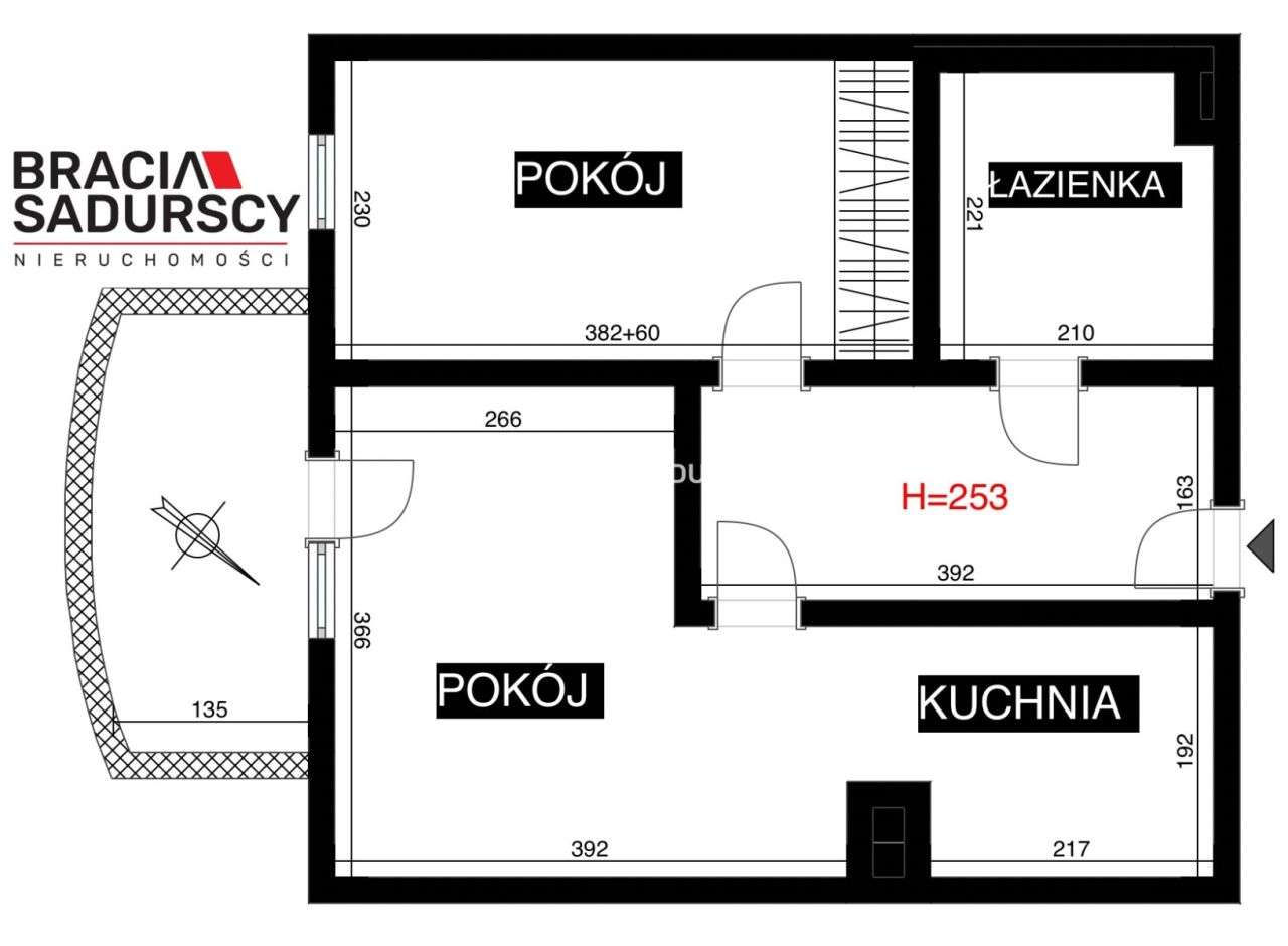 Mistrzejowice – funkcjonalne 2 pokoje na sprzedaż - Pełny obrazek: 2/20