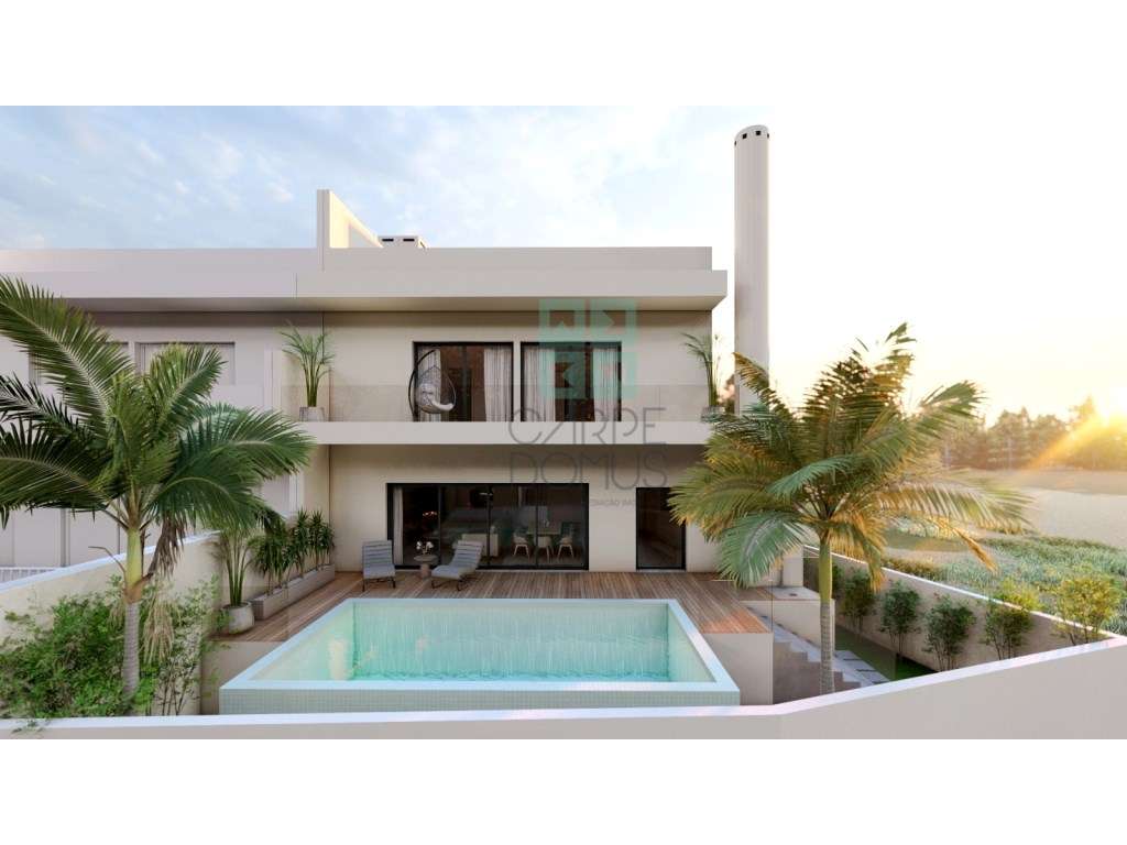 Lote com projeto aprovado, piscina e vistas de mar, centro de Tavir...-51