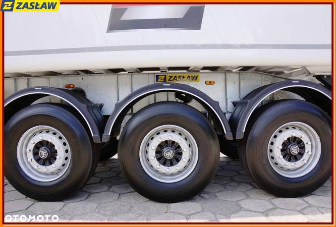 Zaslaw 24 m³ / 4.990 kg !! super lekka naczepa wywrotka z klapą ! - 20