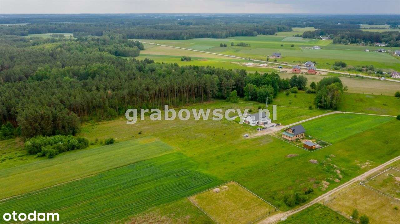 Działka pod dom z Wz - cisza, zieleń, obok miasta!-5