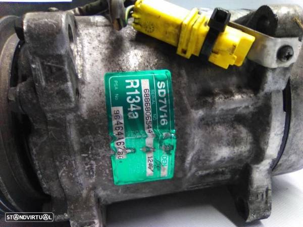 Compressor De Ar Condicionado  Peugeot 807 2.2 Hdi - 4