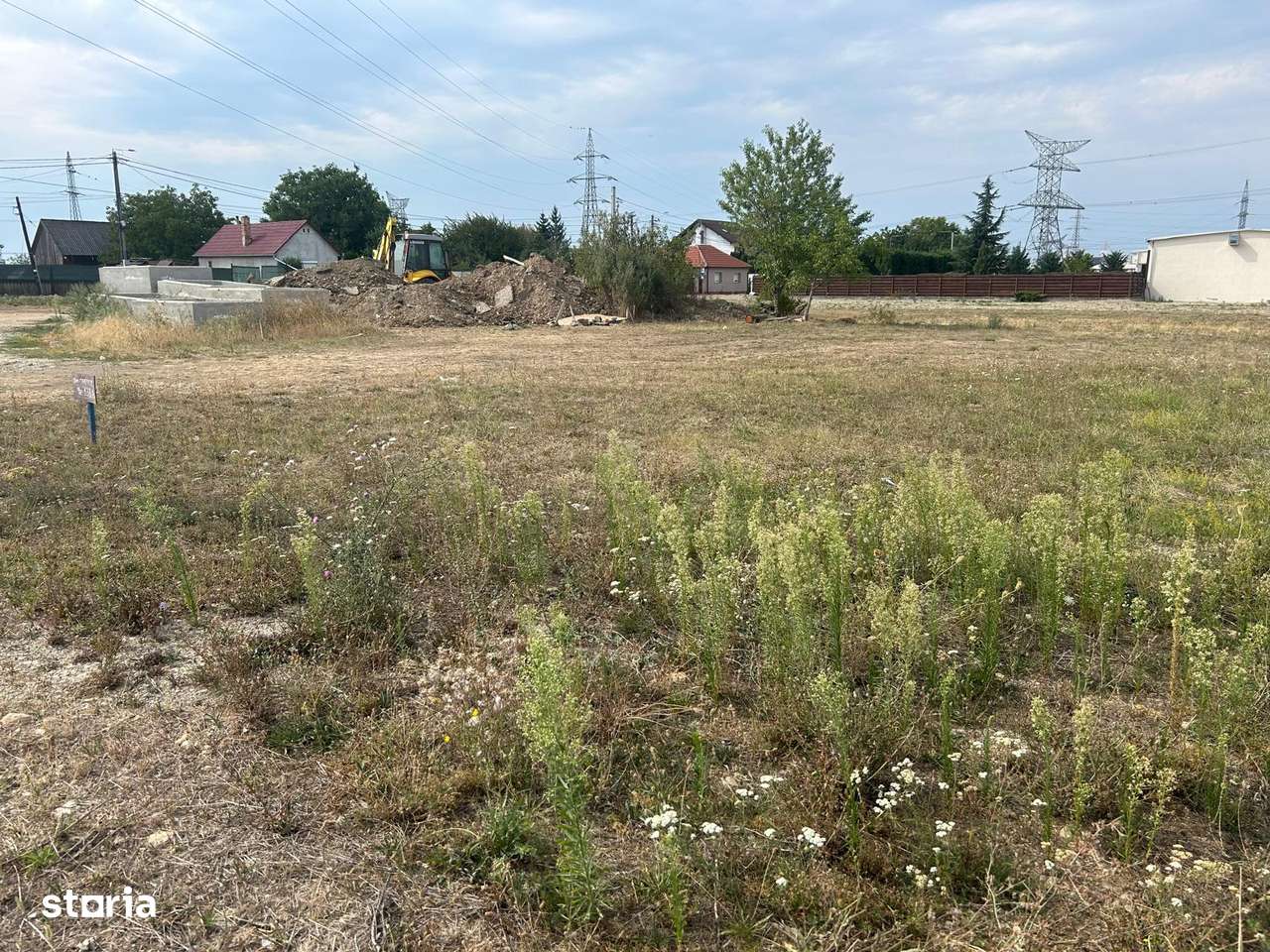 Teren 500mp Ciheiului lângă Cristal Garden intrare în Viena front 17m-1