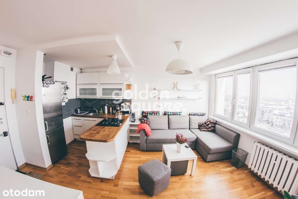 Nowoczesne mieszkanie z pięknym widokiem na Widzew - Pełny obrazek: 1/14