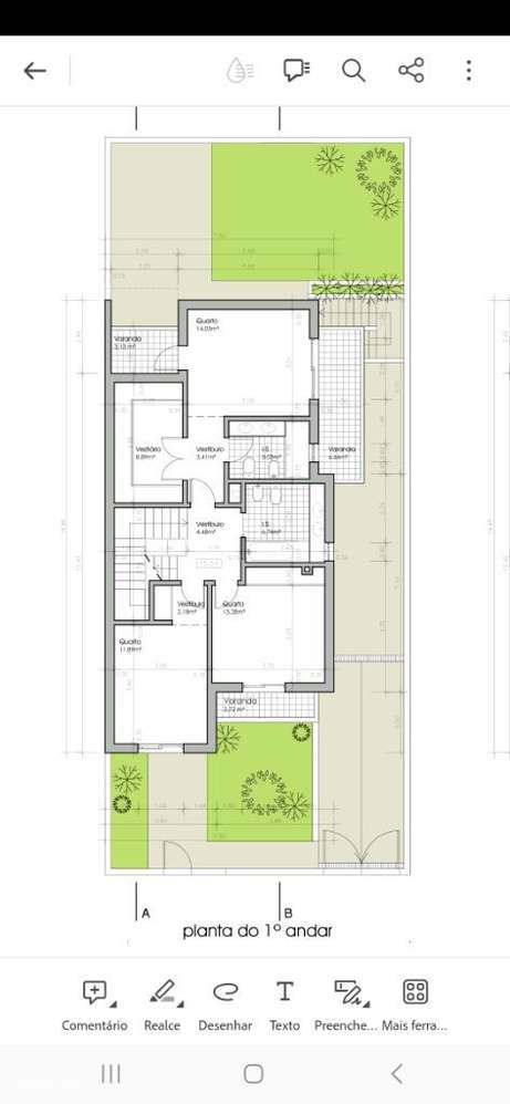Lote para construção de moradia geminada. - Grande imagem: 2/4