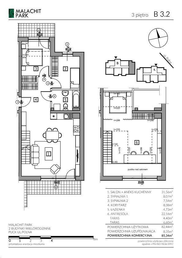 Imponujący loft z pięknym widokiem na zieleń