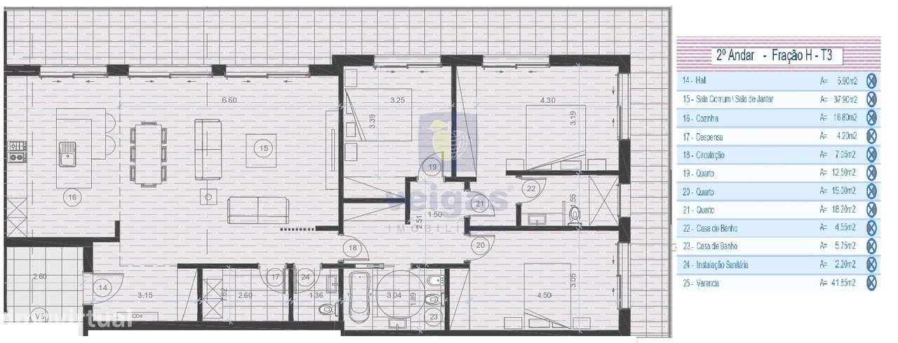 Apartamento T3 Novo em Leiria, Parceiros, com garagem box fechada para-31