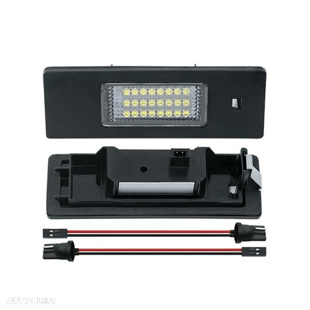 Lampi numar dedicate full led leduri pentru Bmw E87 - 1