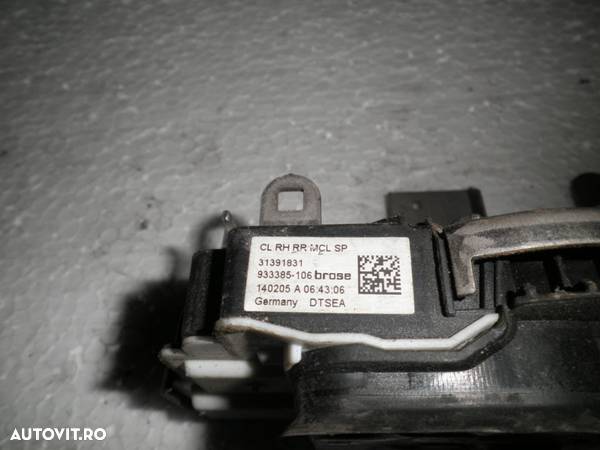 Incuietoare / Broasca Usa Dreapta Spate/ stanga fata  Volvo V40 2012 31391831, 933373106 - 3