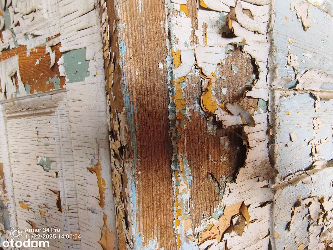 STARY DREWNIANY DWOREK w Łosince z 1890 roku.  REWEACYJNY ZDROWY DYL-10