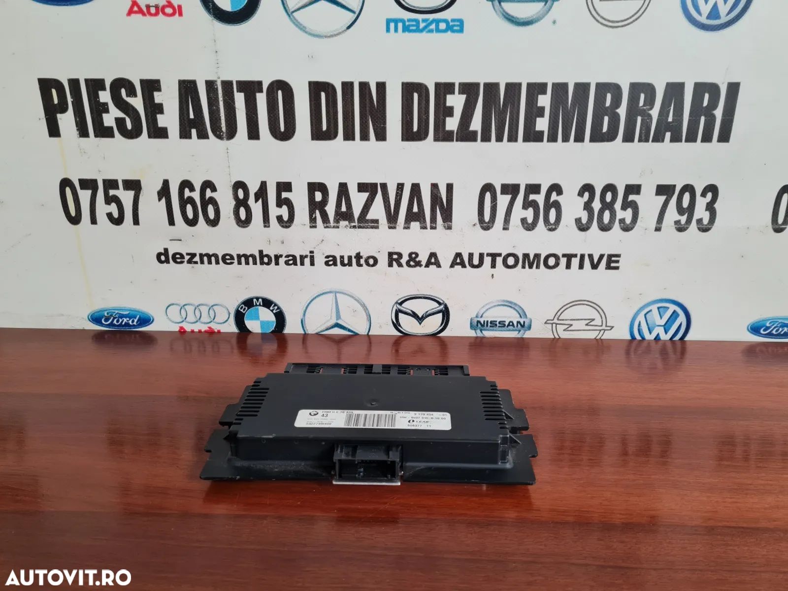 Modul Calculator Lumini Bmw X5 X6 E70 E71 Cod 9170454 - Dezmembrari Arad - 1