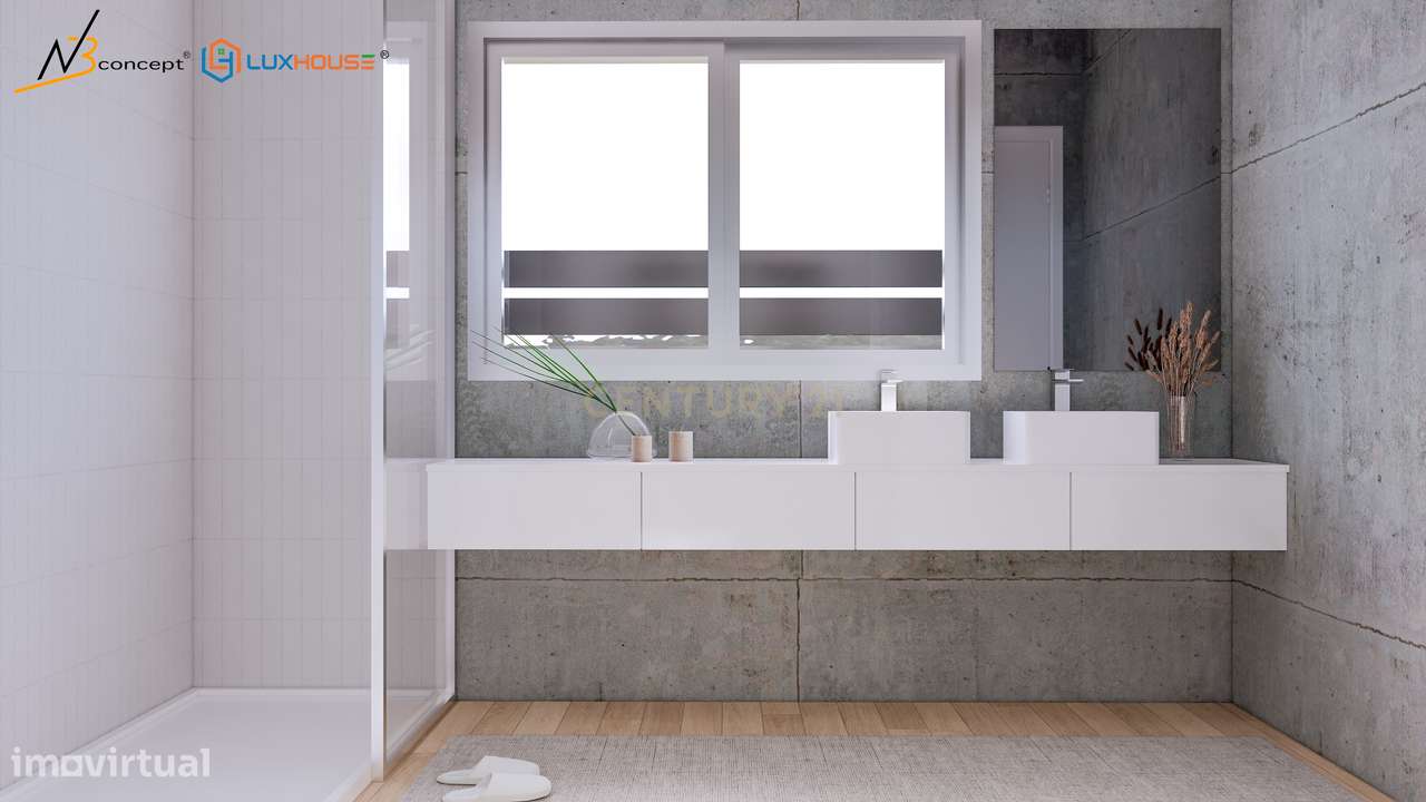 Moradia em banda T4 com Piscina  , zona Fernão Ferro-38