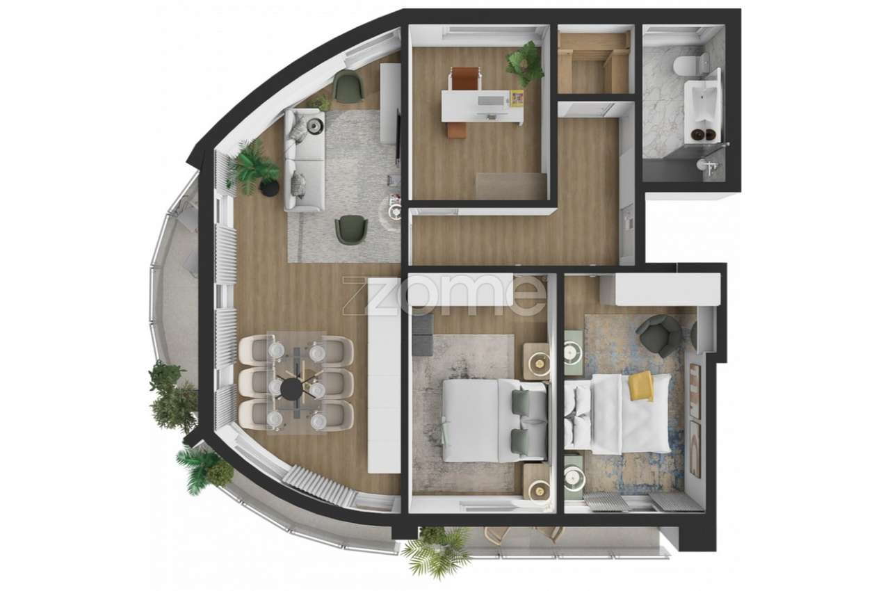 Apartamento T2+1 Totalmente Remodelado em Cortegaça - Grande imagem: 2/5