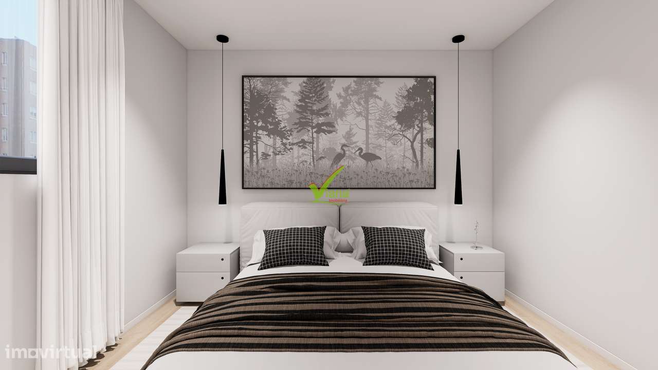 Apartamentos T. 2 e T. 3 em construção - Póvoa de Varzim-6