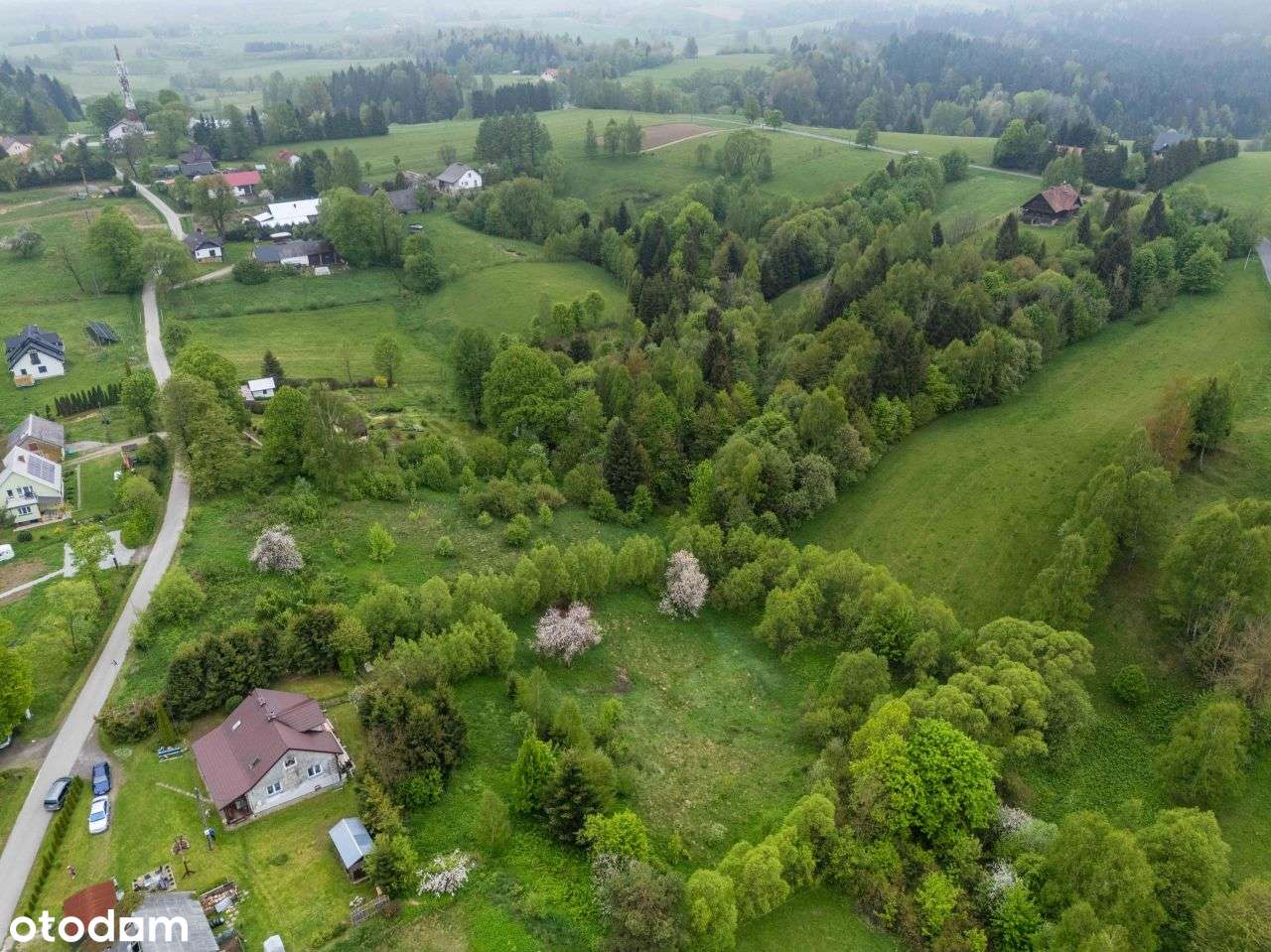 Urokliwa działka pod wymarzony dom w Bieszczadach-7
