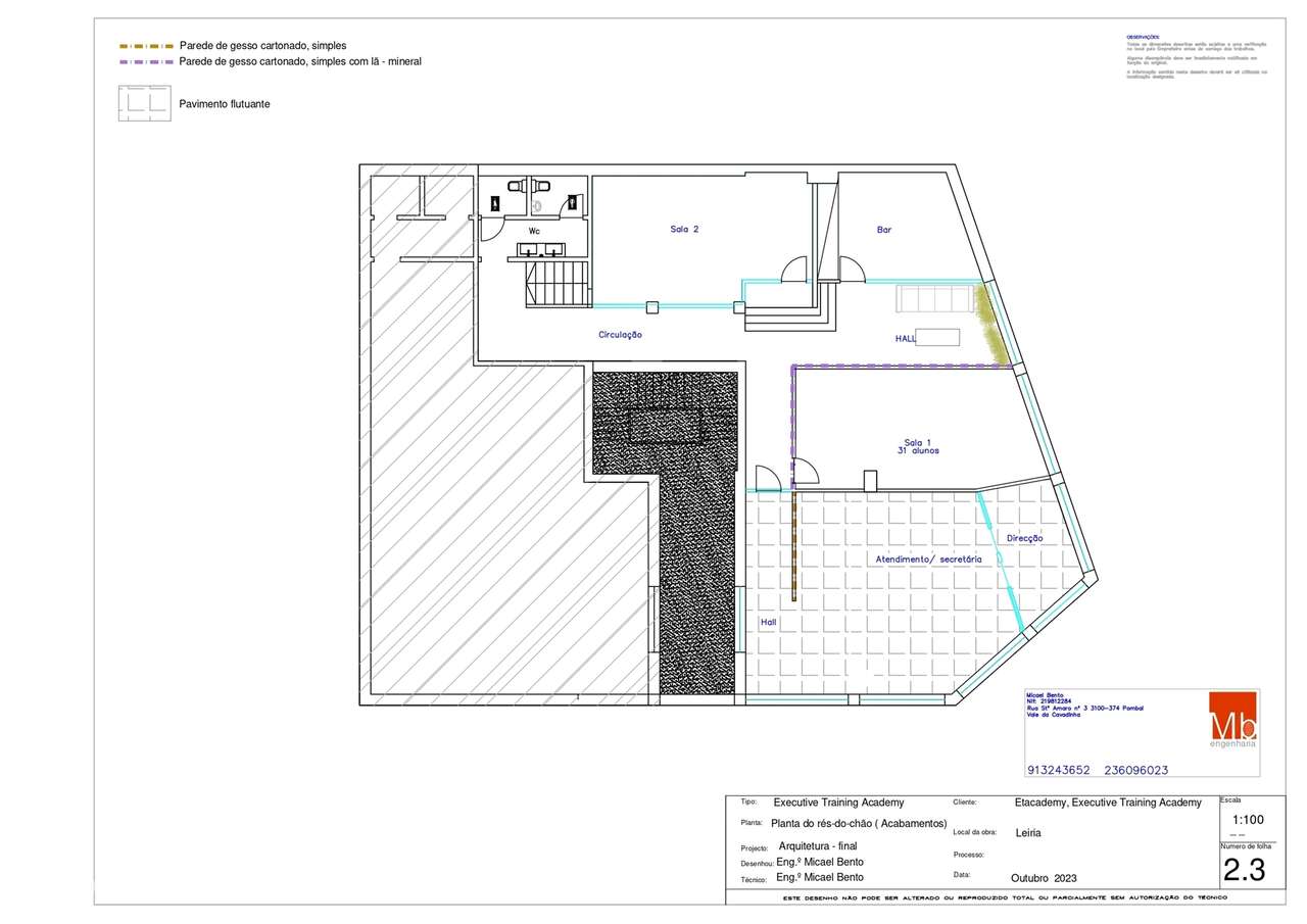 Prédio Comercial com Grandes Áreas – Rua de S. Tiago nº 1, Leiria-14