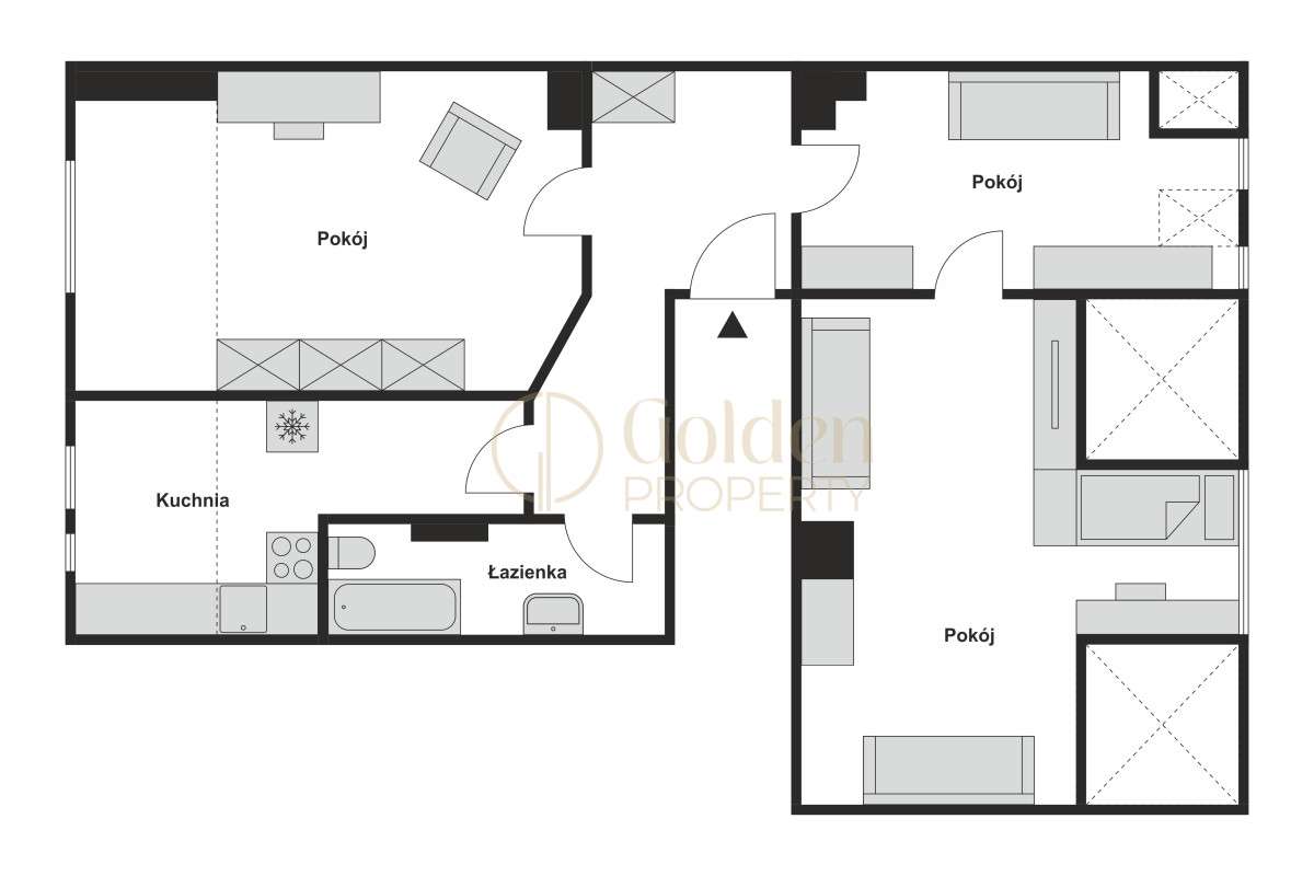 Duże mieszkanie z potencjałem we Wrzeszczu!-12