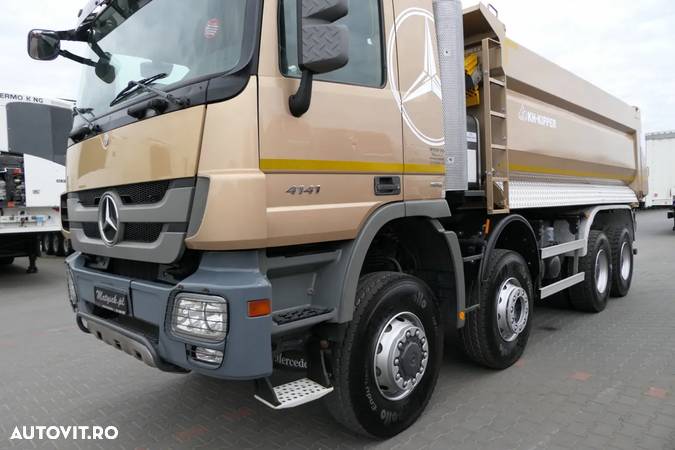 Mercedes-Benz ACTROS 4141 / 8X6 / BASCULANTE SPATE / KH-KIPPER - 17