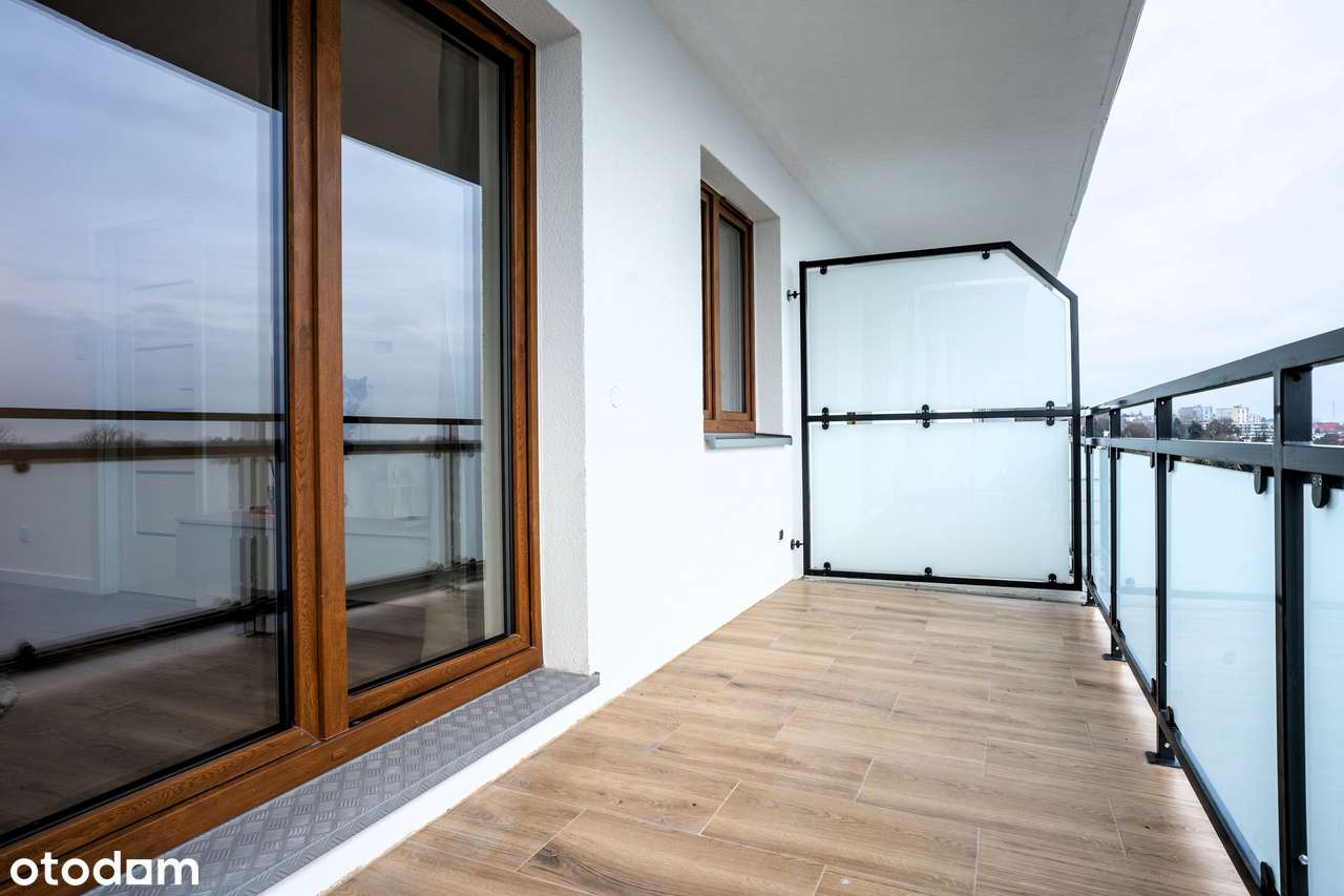 Nowoczesne 2-pokojowe mieszkanie z balkonem + piwnica + klimatyzacja-16