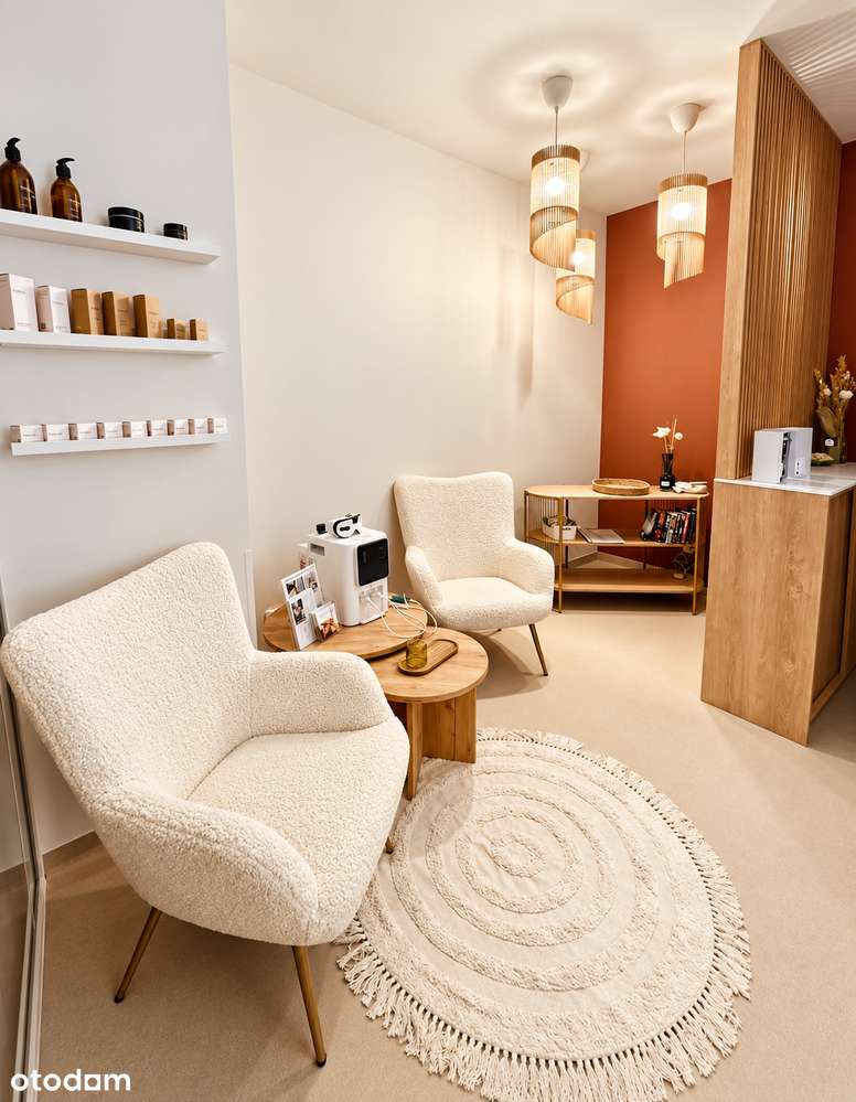 Gotowy lokal usługowy 47 m² | 2 gabinety | Garaż + boks | Klimeckiego