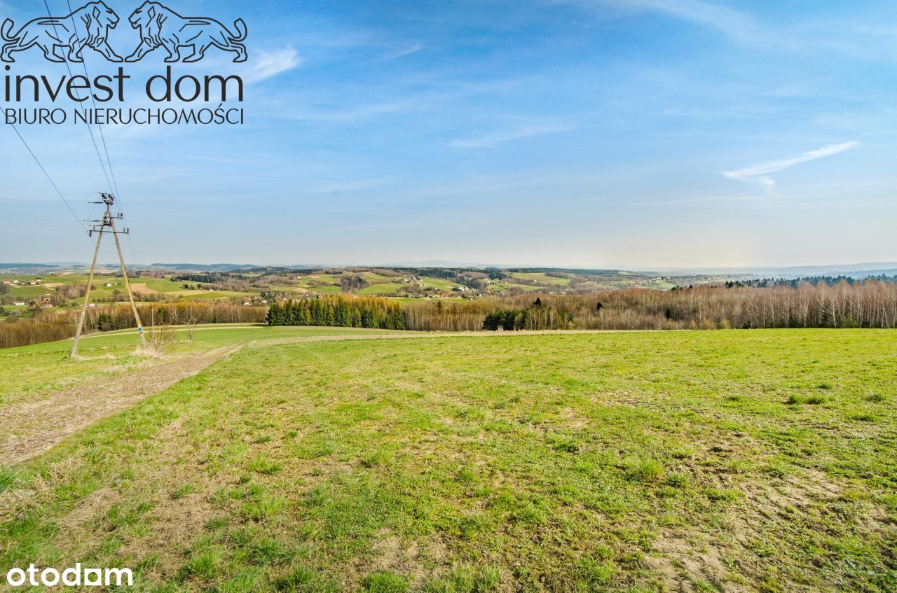 Działki budowalne z panoramicznym widokiem!