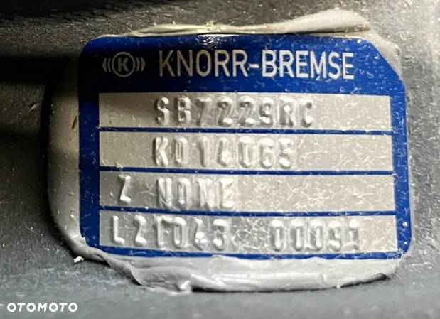 Zacisk hamulcowy Knorr-Bremse z zestawem montażowym SB7229RC, K014065 - 4