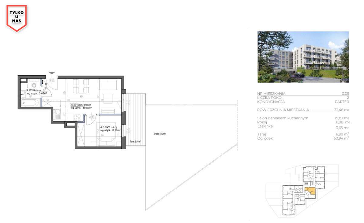 Mieszkanie w świetnej lokalizacji !!! - Pełny obrazek: 4/11