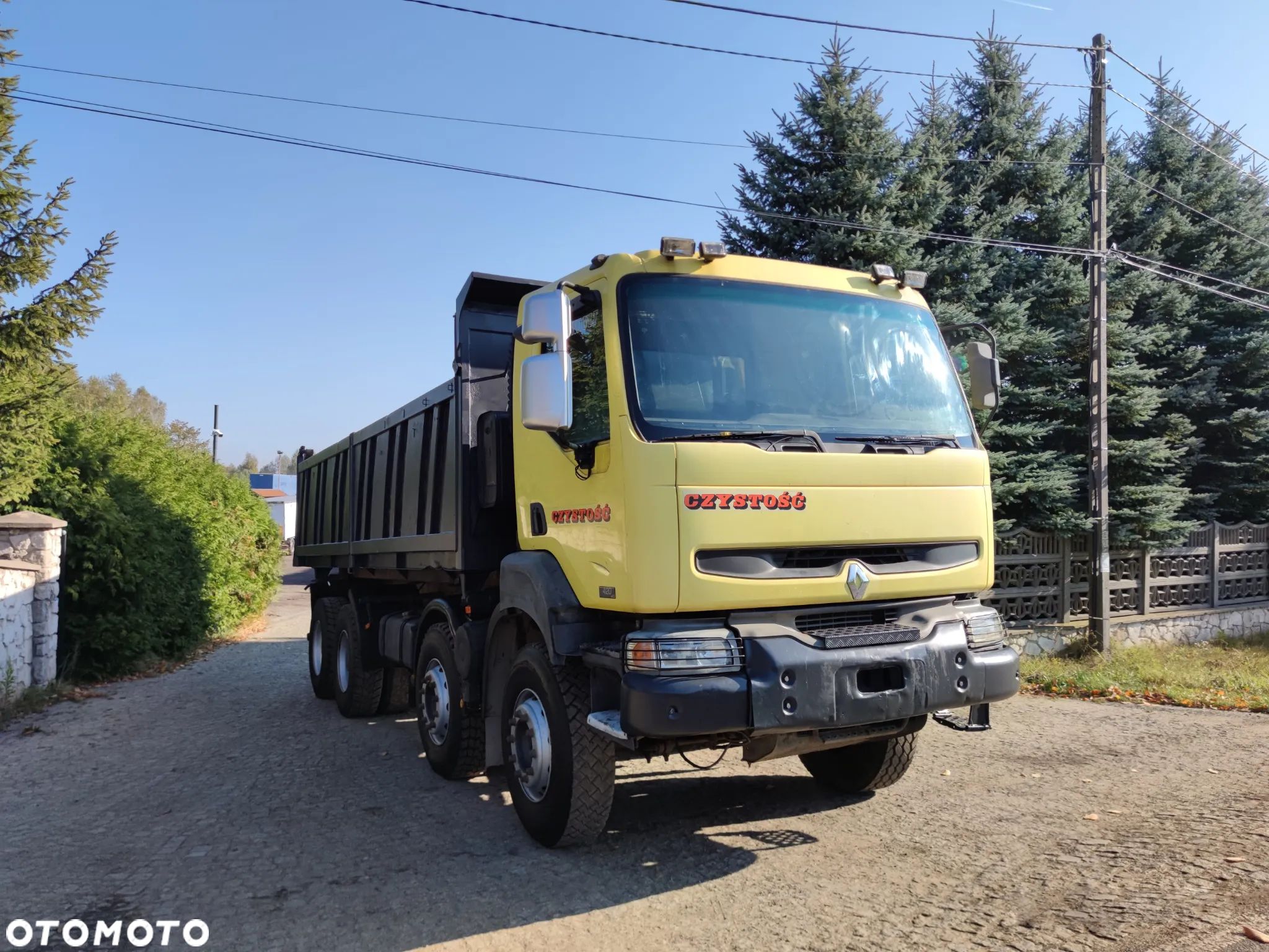 Renault KERAX 420 8X4, MANUAL, 3-STRONNY KIPER - 1