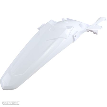 guarda lamas traseiro ufo branco yamaha yz 250 / 450 - 1