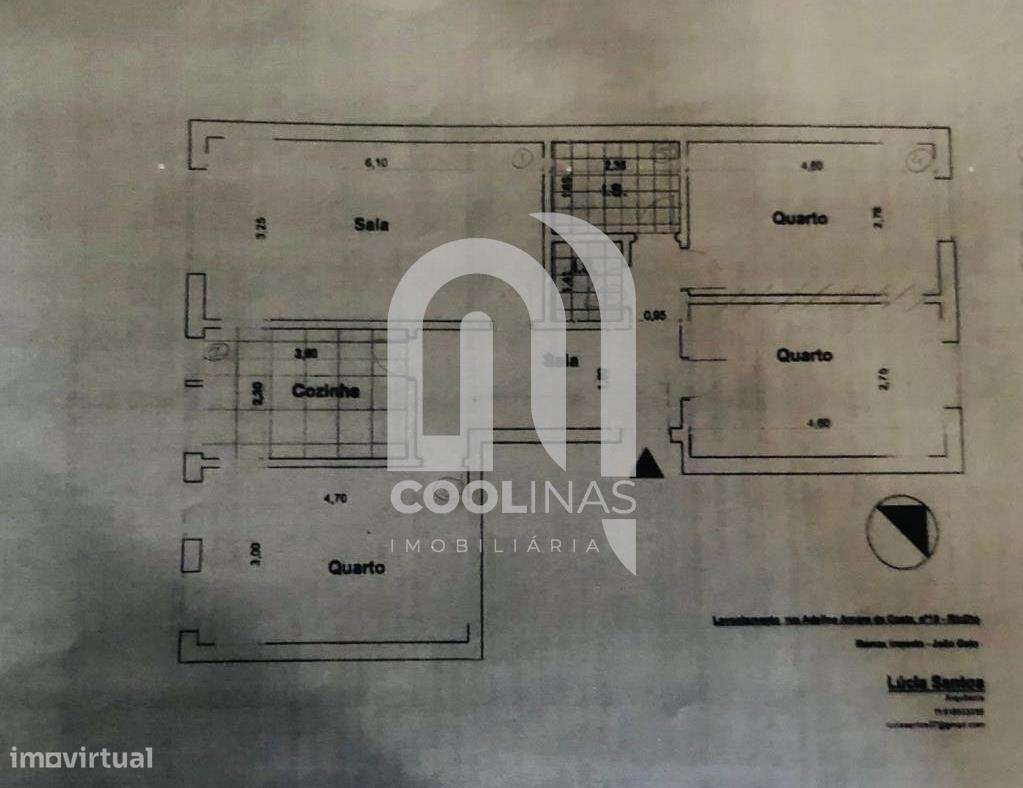 Apartamento T3 transformado em T2 no Borel.-25