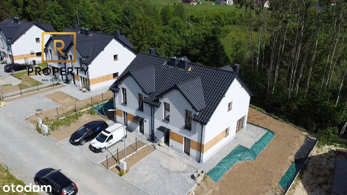 Bliźniak otoczony zielenią| Olszowice |102,22m2|