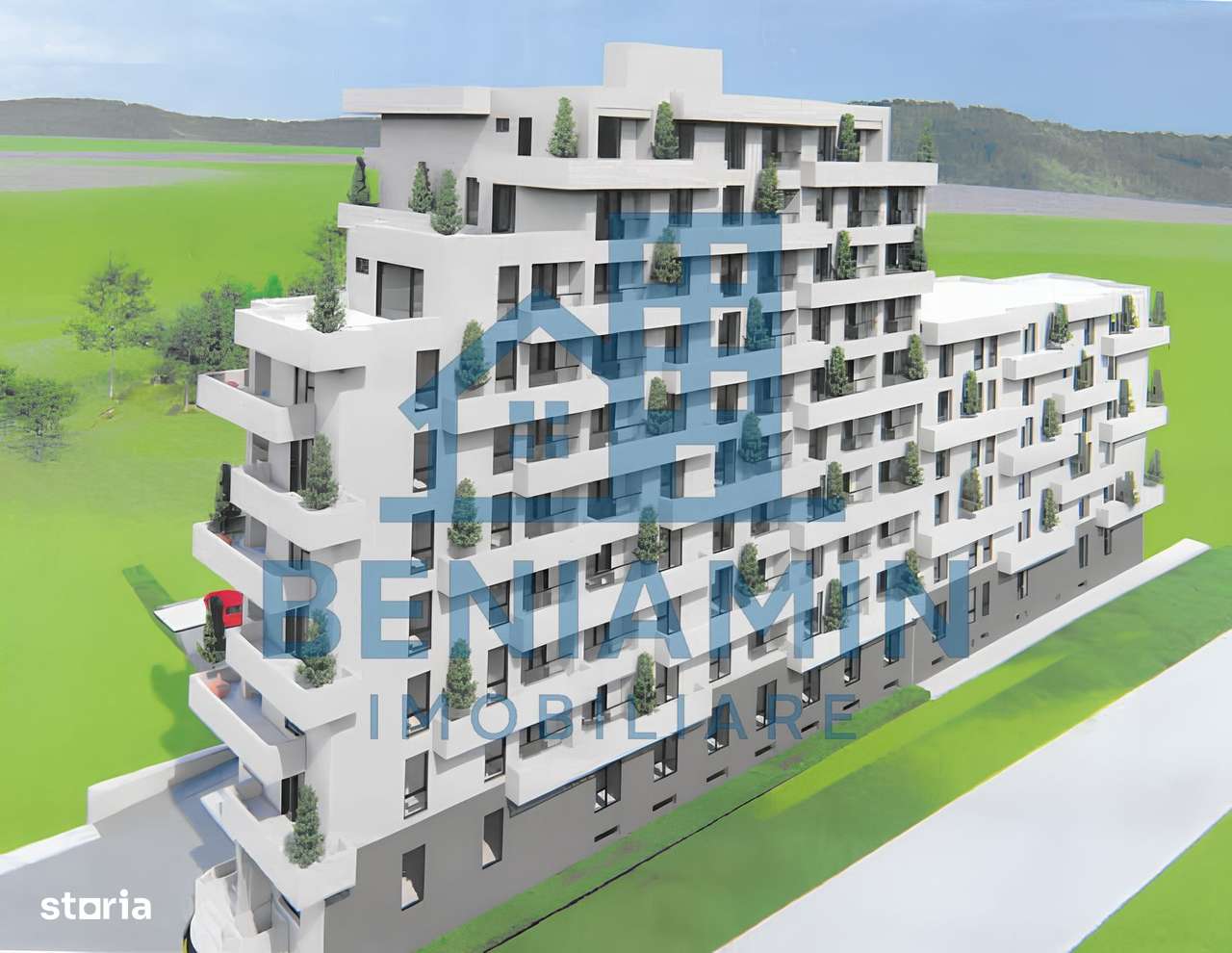 Garsoniera spatioasa-parter-Bloc Nou-Incalzire in pardoseala-Parcare - Imagine principală: 3/3