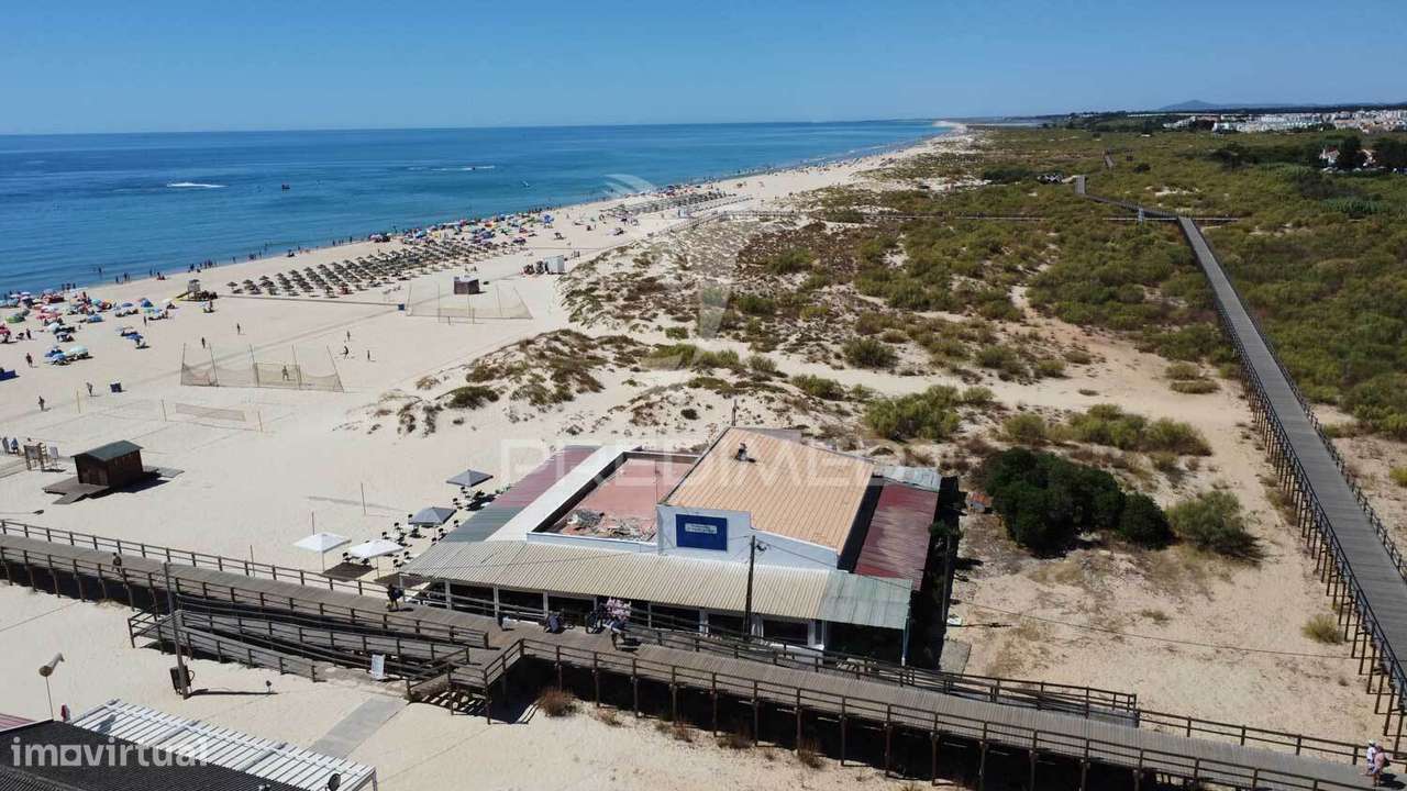 Restaurante na Praia de Altura, na areia, vista mar - Grande imagem: 2/40