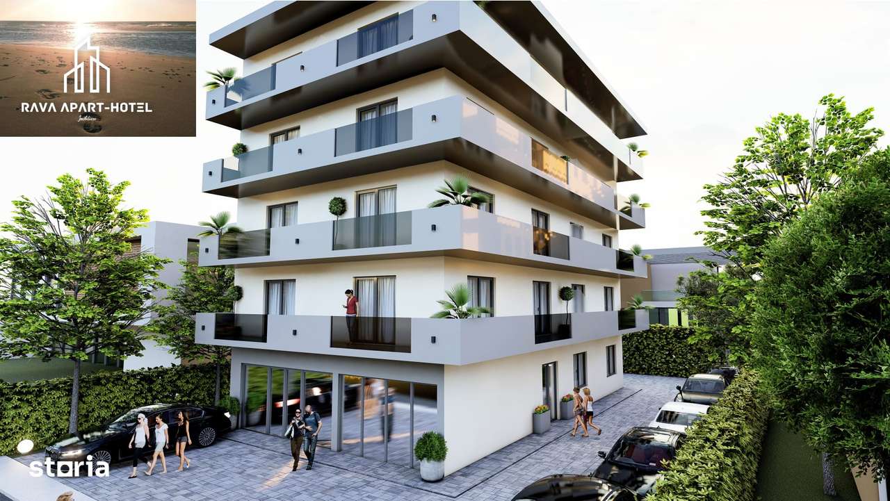 Mamaia Nord-Tabara, garsoniera la cheie, etaj 2, la 100metri de plaja - Imagine principală: 1/2