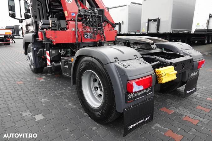 MAN TGS / 18. 500 / TRACTOR + HDS HMF 1820 / RAZA 15m / MANUAL / E6 / 2018 - 30